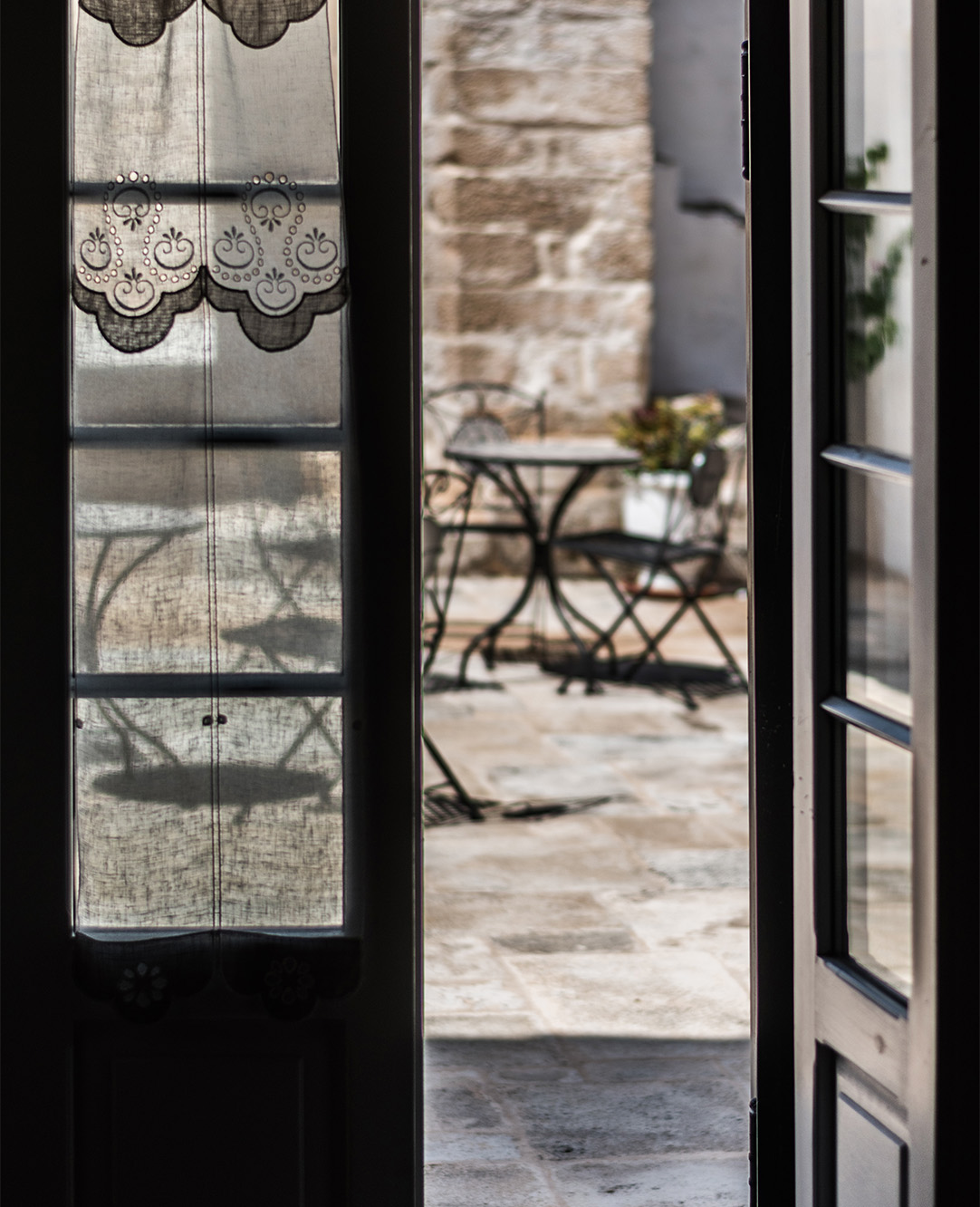 Masseria Luco vista camera