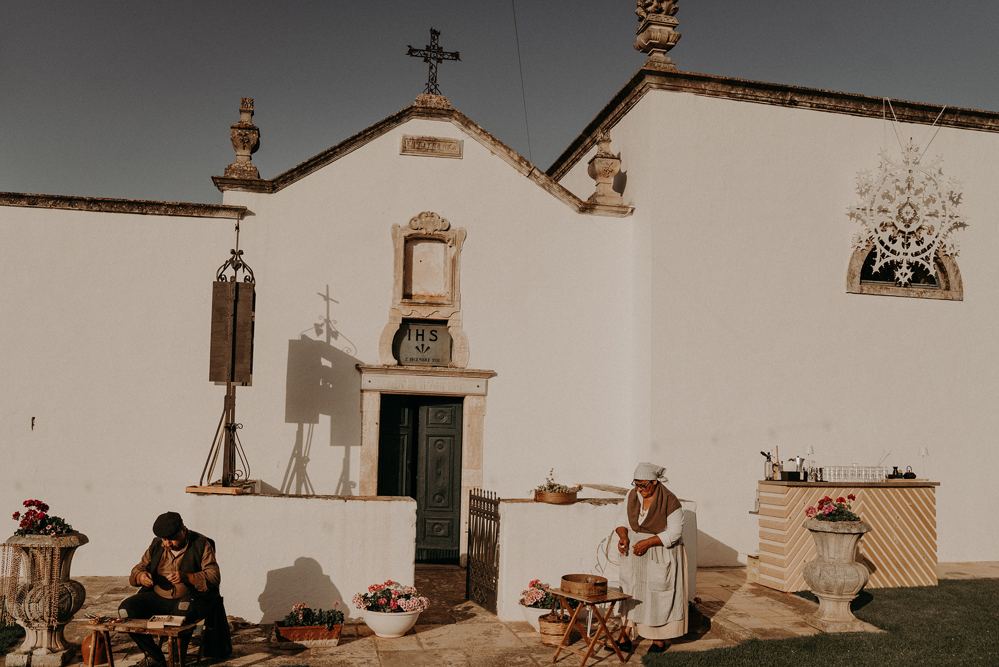 masseria con cappella consacrata