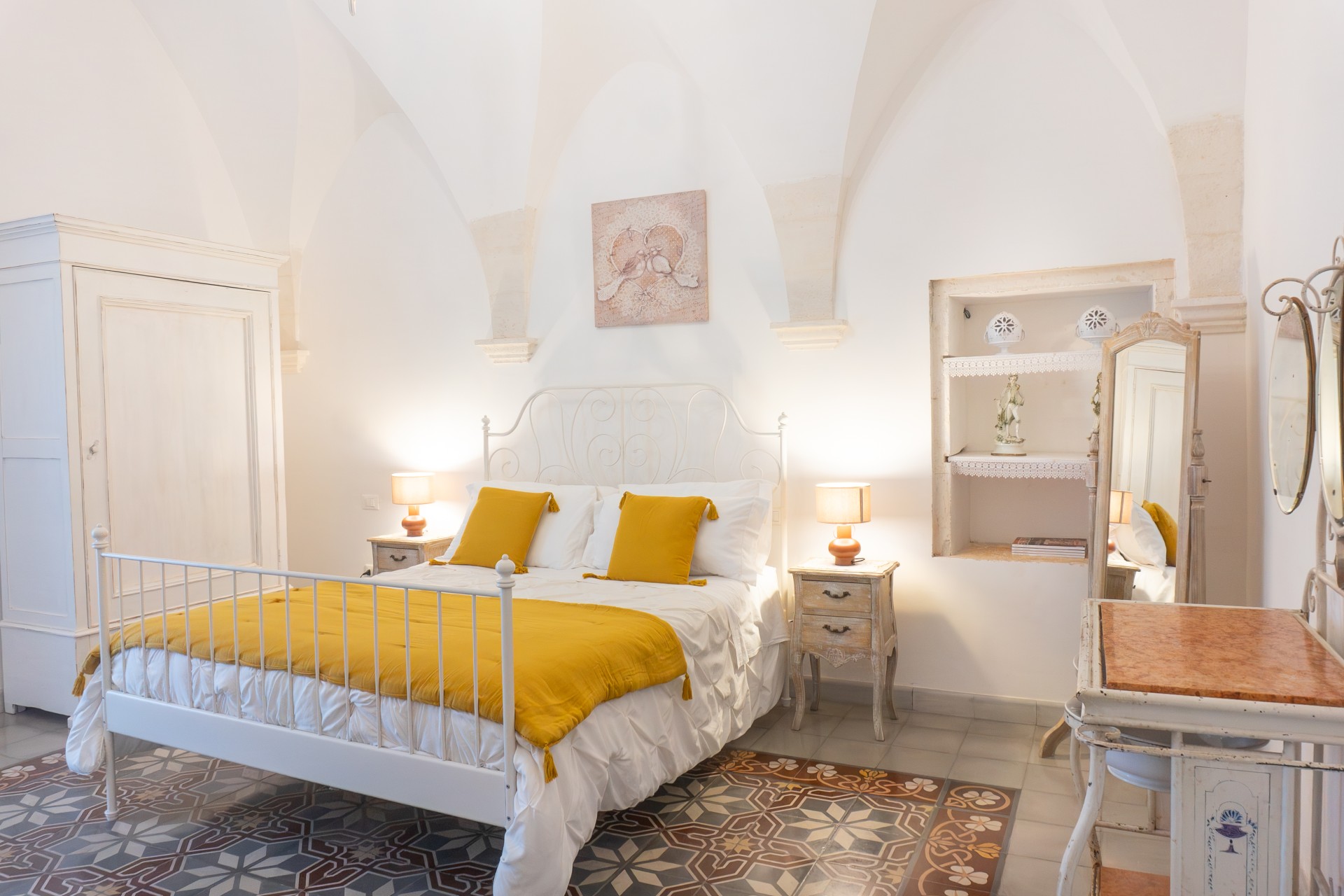 masseria con camere - stanza melograno